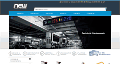 Desktop Screenshot of e-new.com.br